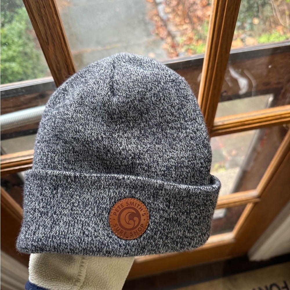 Gray Knit Beanie